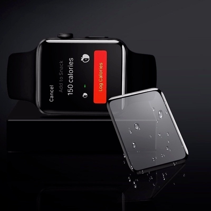 Kính Cường Lực Bảo Vệ Toàn Màn Hình Cho iWatch 45 41 44 42 40 38 MM Series 7 8 Ultra 6 se 5 4 3 2 1