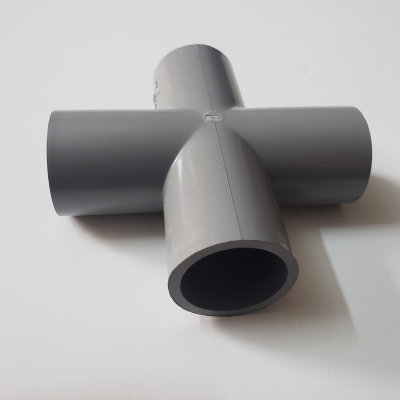 Chữ Thập PVC Phi 21/27 Dùng Dẫn Nước Trong Sinh Hoạt, Tưới Tiêu, Công Nông Nghiệp