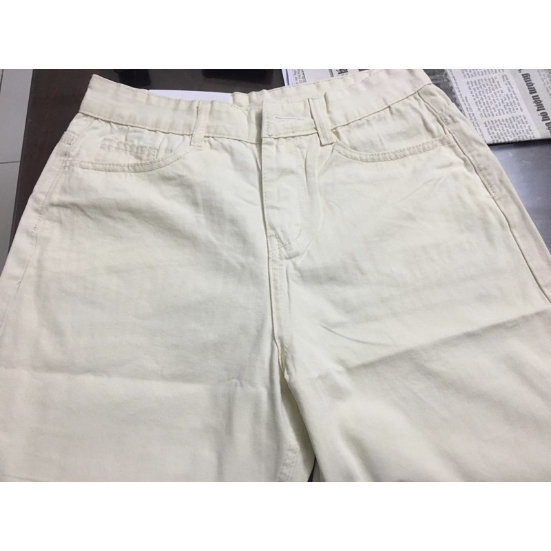 [ Bigsize + Ảnh thật ] Quần baggy kaki nữ lưng cao size đại, chất kaki cotton 100% hàng VNXK Bigsize MS93 | BigBuy360 - bigbuy360.vn