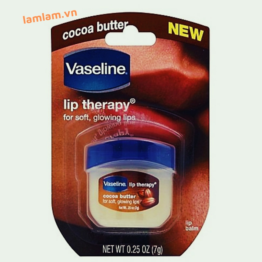 Dưỡng môi Vaseline Lip Therapy - Cocoa Butter, 7g