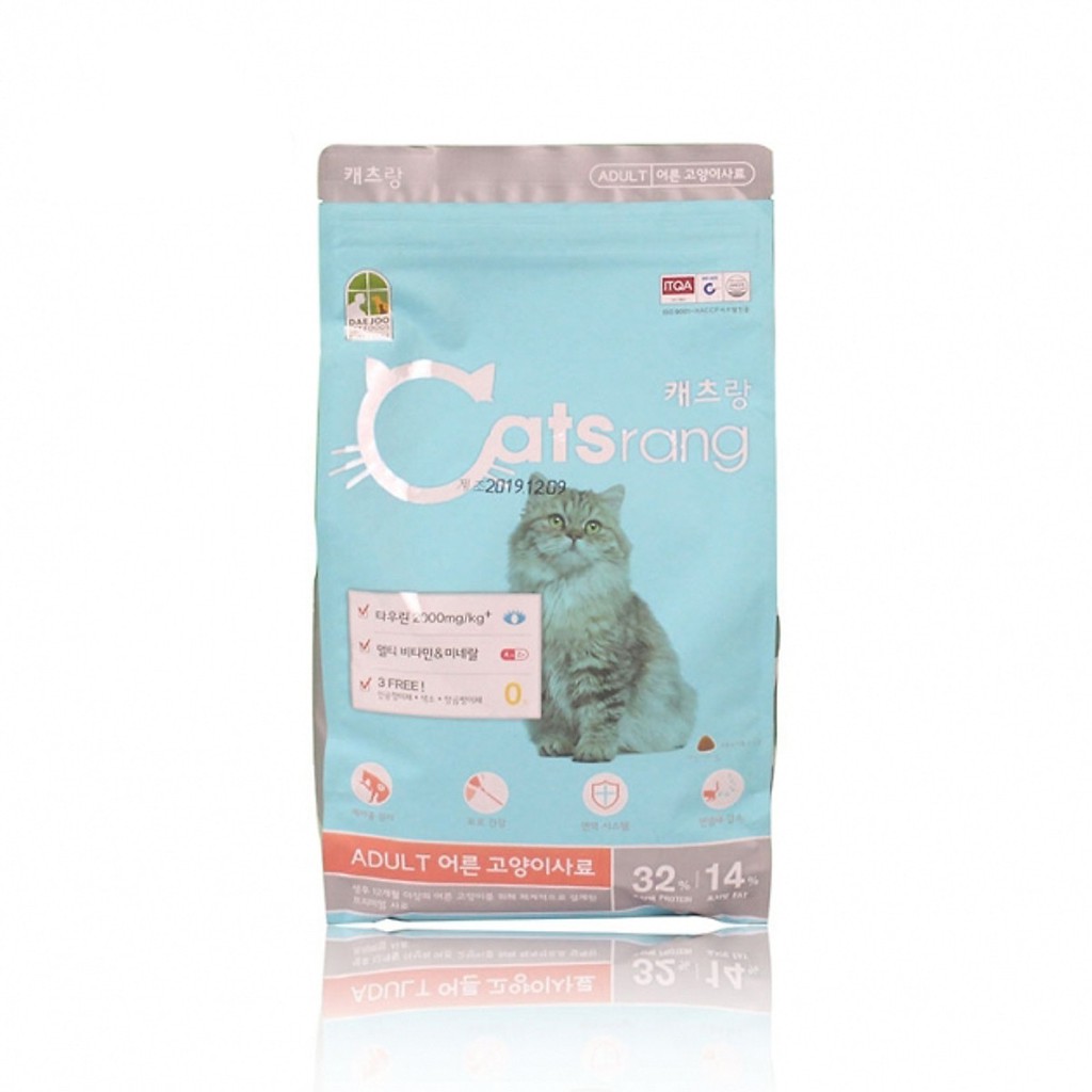 Catsrang 1,5kg Mèo Trưởng Thành - Hạt Thức ăn khô cho mèo - Nhập Hàn Quốc