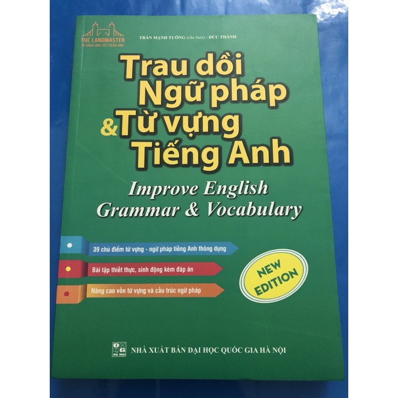 Sách - Trau dồi ngữ pháp và từ vựng tiếng anh