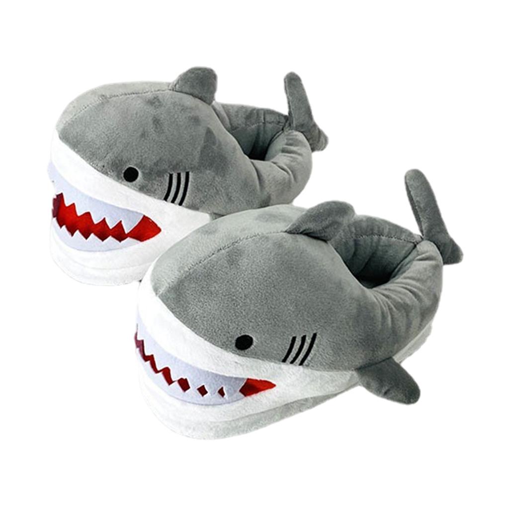 Dép Bông Đi Trong Nhà Hình Cá Mập Dễ Thương