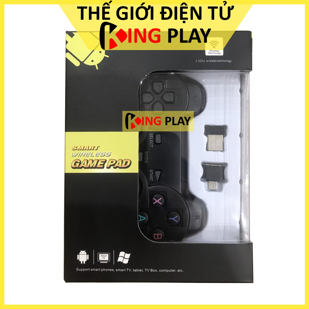 Tay cầm chơi game PC Laptop, Điện Thoại, TV Android, TV Box, PS3 - Tay cầm chơi game không dây 706 - Full skill Fo4, Pes