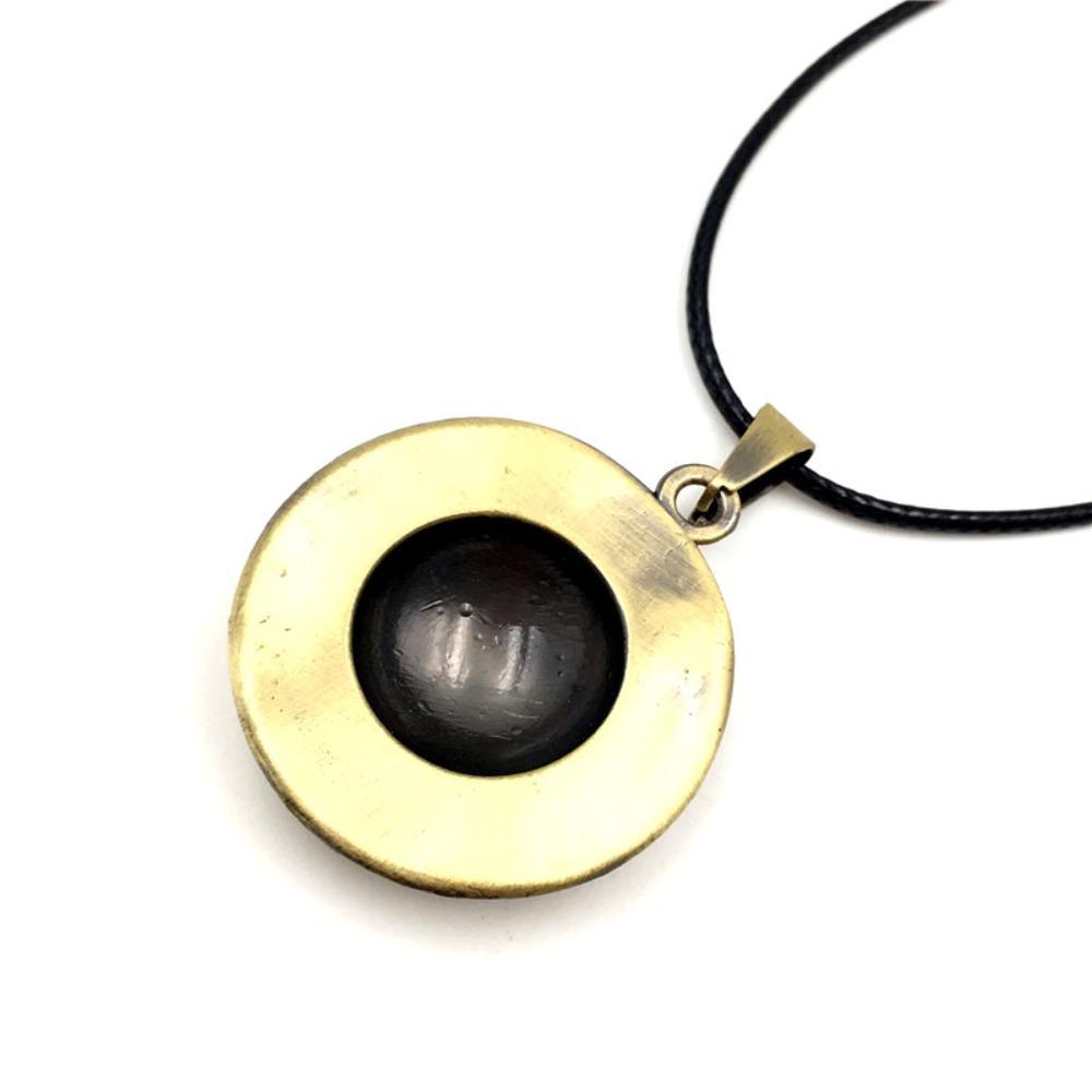 Anemone Vòng cổ Mặt Hình La Bàn Luffy Ace Hat Rudder Logo Anime Thời Trang Thanh Lịch Làm Quà Tặng Cho