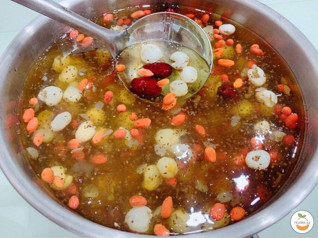 CANH DƯỠNG NHAN (sét nhỏ 4 người ăn) - tặng kèm hạt chia khi mua sét trung hoặc lớn