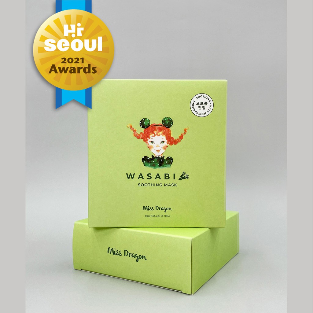 (Hàng Mới Về) Mặt Nạ Wasabi B24200 Làm Dịu Da