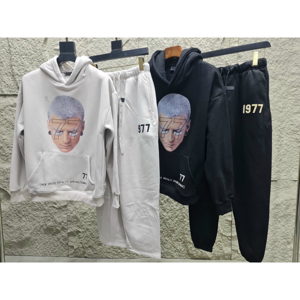 Áo Hoodie Essen 77 nỉ bông dày đanh Avatar F896