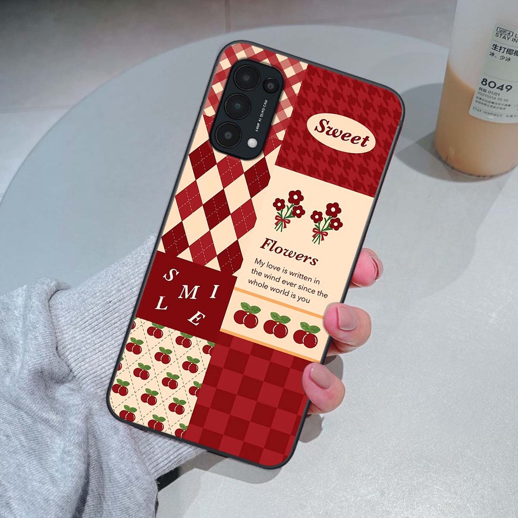 Ốp Oppo Reno5 4G / Reno5 5G / Reno 5 họa tiết hoa, gấu thời trang, ốp dẻo bền đẹp