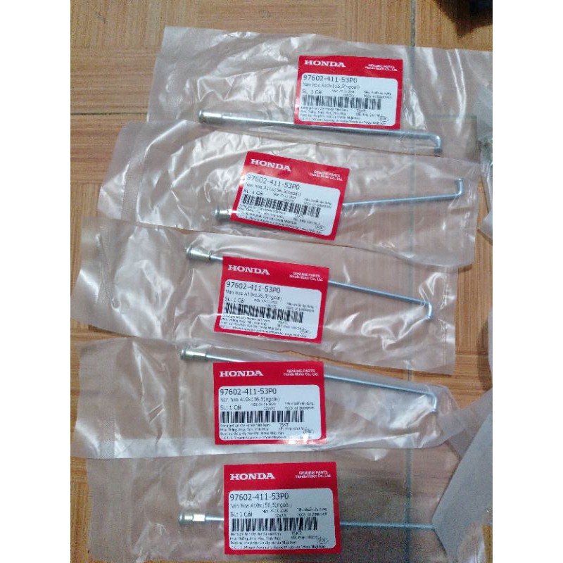 bộ 36 nan hoa gắn bánh sau xe dream chính hãng