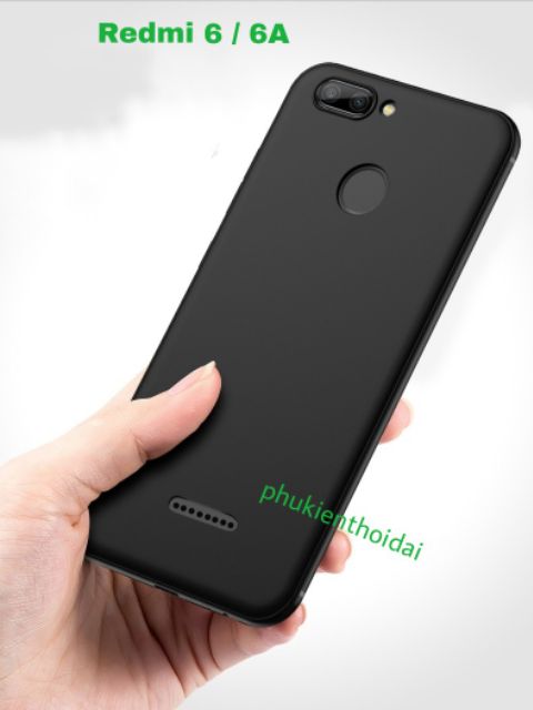 Ốp lưng Redmi 6 / 6A FREESHIP Từ 50k TPU siêu mỏng cao cấp