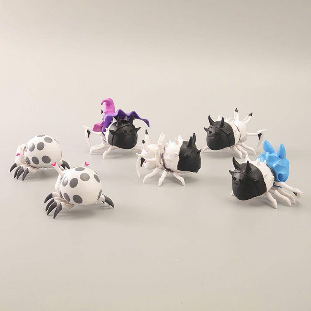Bộ 6 Mô Hình Nhân Vật So I 'M A Spider, So What Trang Trí Thu Nhỏ REBUY1