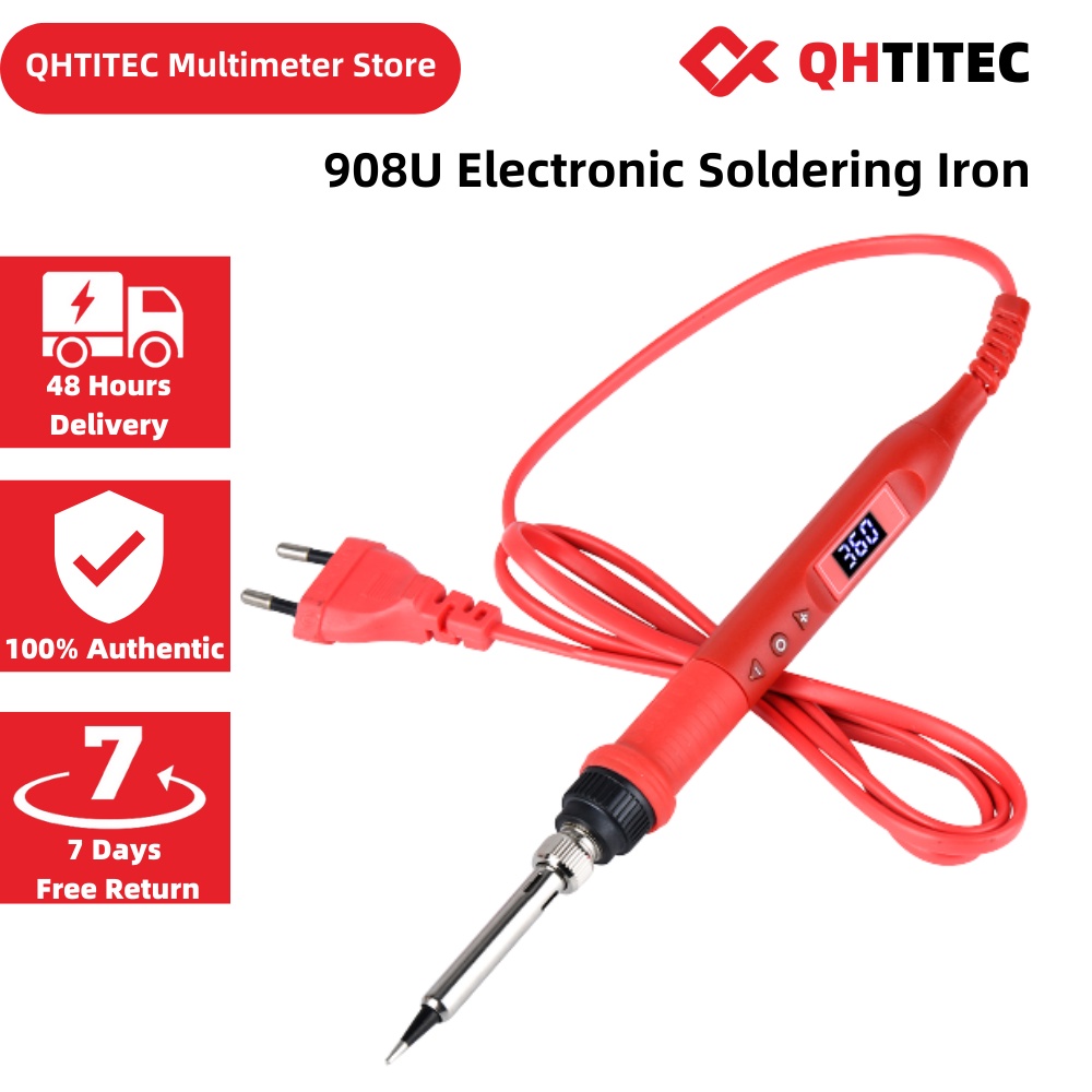 Mỏ Hàn Điện JCD 60 / 80W Màn Hình LCD 908U Đa Năng Có Thể Điều Chỉnh Nhiệt Độ