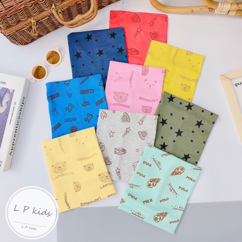 Khăn ống cotton, khăn ống nhung cho bé
