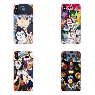 Ốp Điện Thoại Dẻo Họa Tiết Hoạt Hình Kuroko 'S Basketball Cho iPhone 11 Pro X XS Max XR 4 4S 5 5C 5S SE SE2 6 6S 7 8 Plus