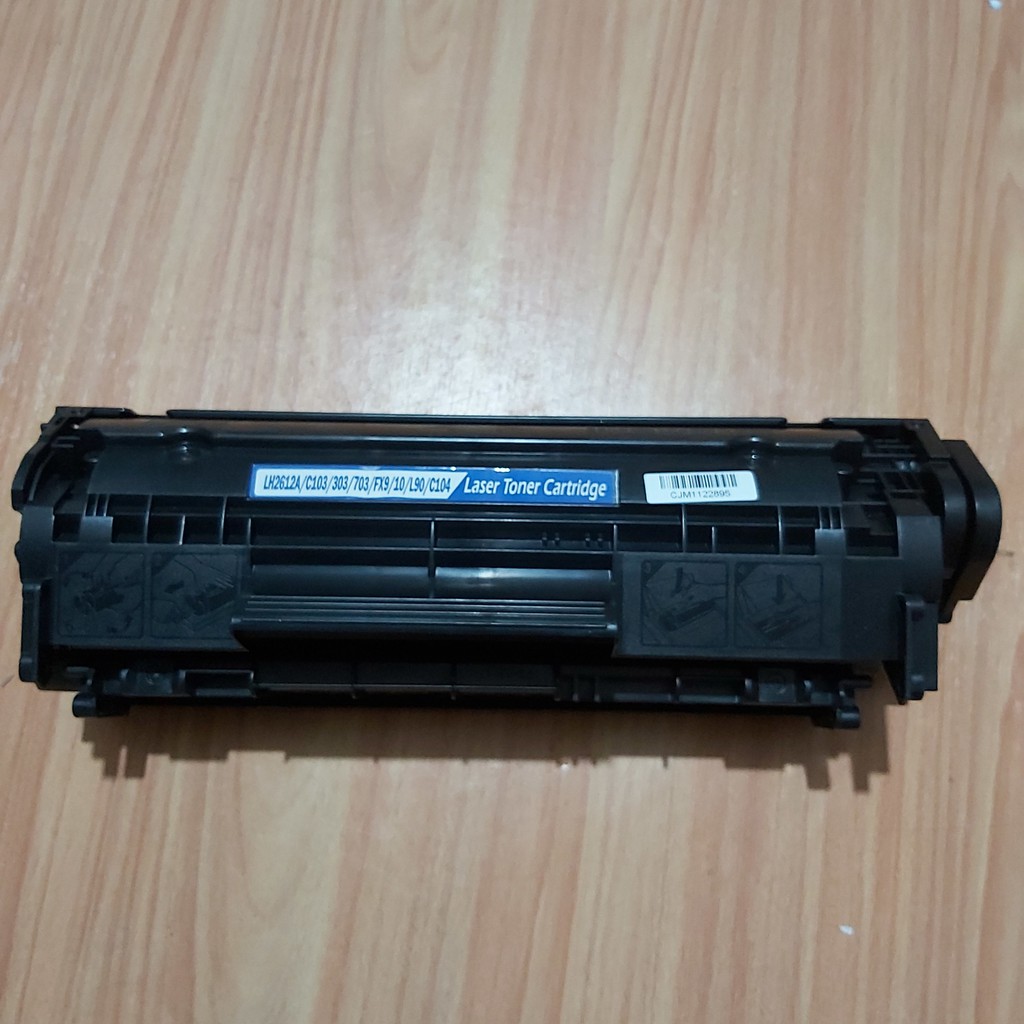 [Loại 1] Hộp mực 12A ko vỏ / full vỏ hộp cho máy in HP 1010/1012 - Canon 2900 2k trang in, độ phủ 5% VNET - HM12A