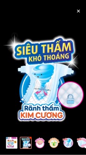 tã dán Bobby xs72 tặng 6 miếng , size s tặng 6m