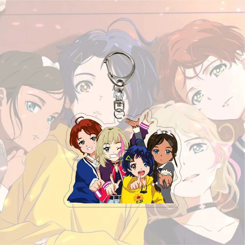 Móc khóa nhựa acrylic độc đáo họa tiết hoạt hình Anime Wonder Egg Priority Ohto Ai