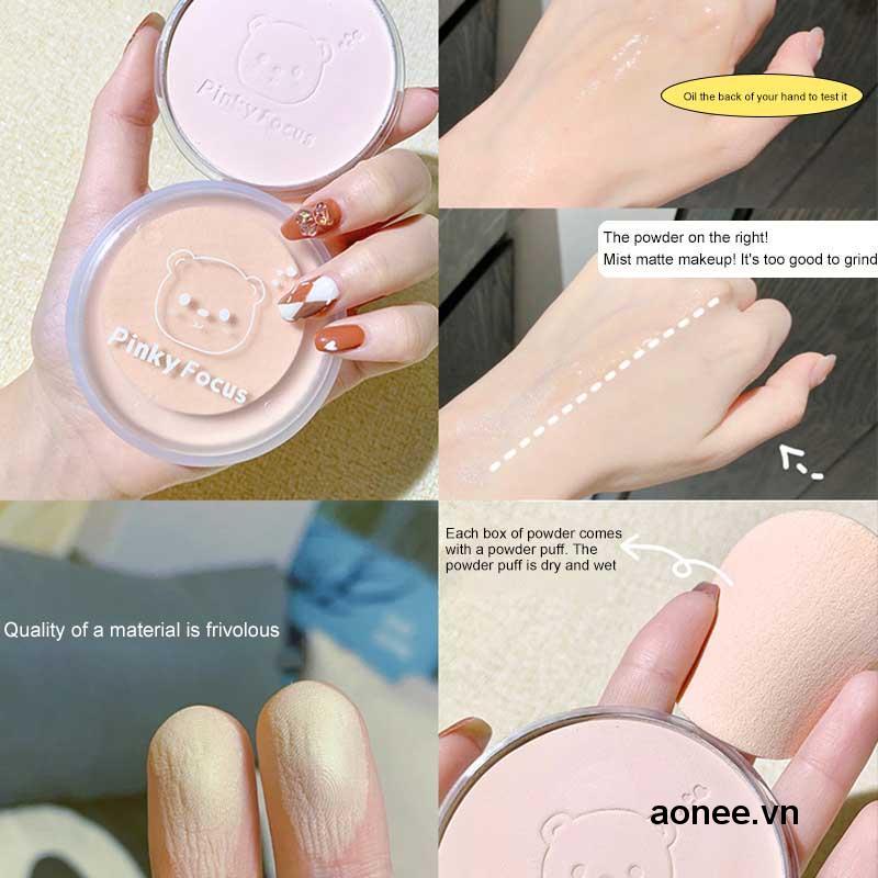 ✨✨Phấn Phủ Dạng Nén Mềm Mịn Che Khuyết Điểm Làm Trắng Da