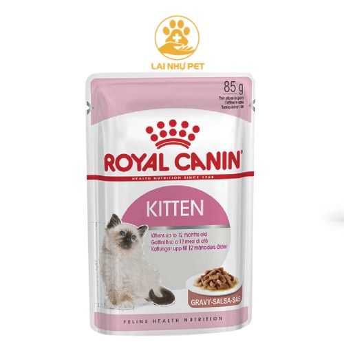 Pate Royal Canin Kitten Mèo con Gravy 85G.....LAINHUPET