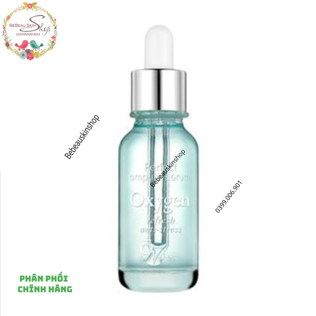 9wishes  Tinh Chất Dưỡng Da Extreme Oxygen Ampule Serum (25ml) - Bebeau