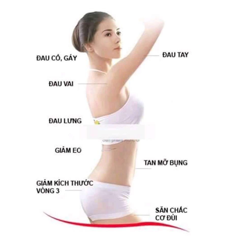 Vòng lắc eo Massage Hoop bằng nhựa loại tốt