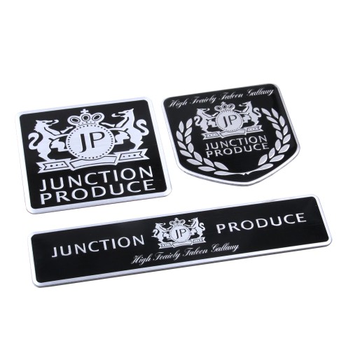 Tem nhôm trang trí dán xe Junction Produce Logo Car Sticker VIP