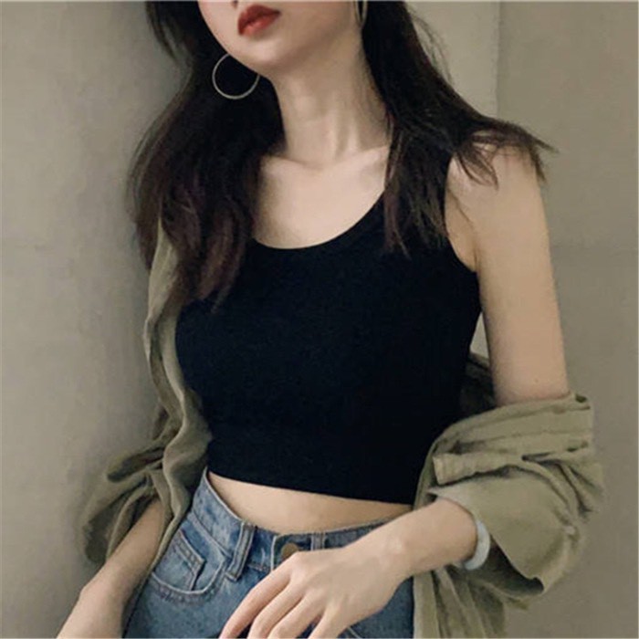 Áo 3 lỗ ôm body kiểu croptop chất thun cotton "ÁO 3 LỖ"