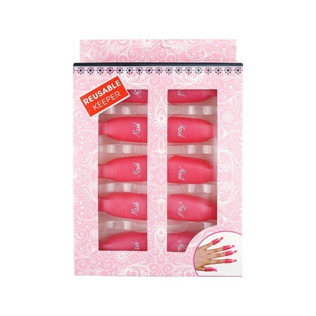 Kẹp ủ gel tay (10 cái) hoặc chân (5 cái)