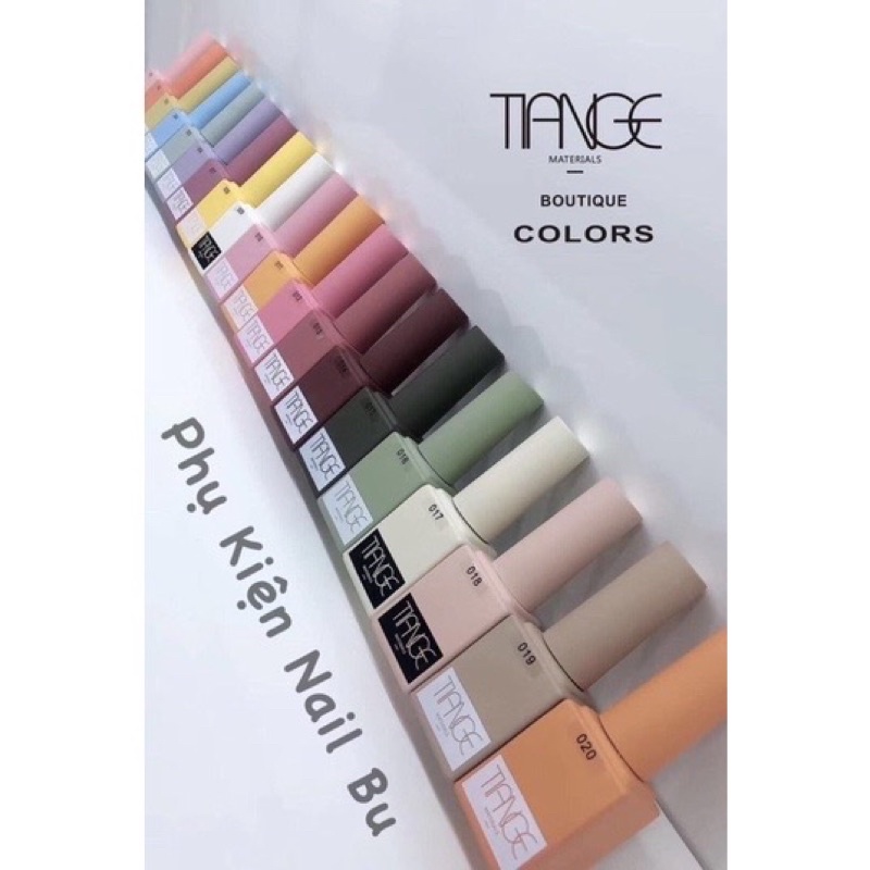 Sơn Gel TIANGE màu 101-120 Hàn Quốc hàng chuẩn loại 1 siêu đẹp