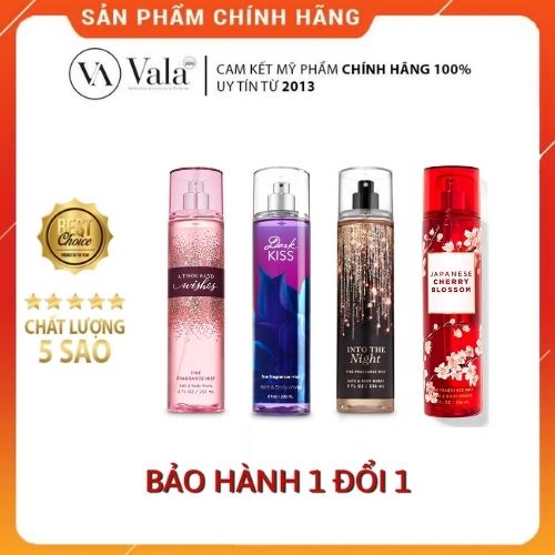 Xịt Thơm Toàn Thân Bath & Body Works Mist 236ml