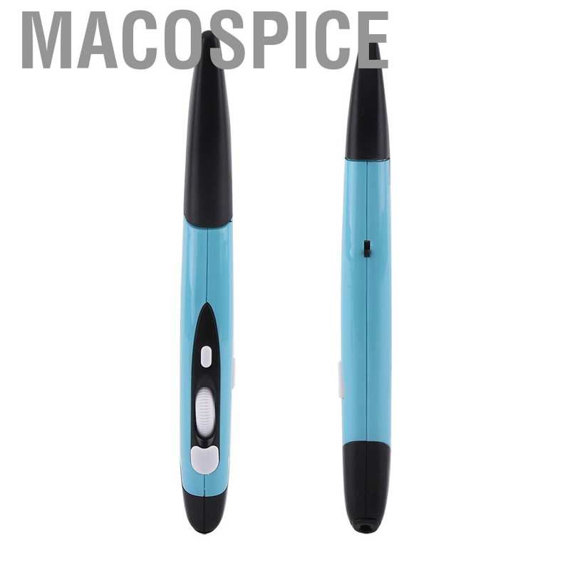 Macospice 2.4GHz Wireless Optical Pen Air Mouse Keyboard USB 2.0 500/1000DPI for Computer