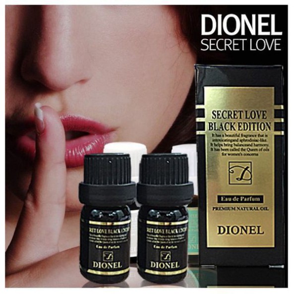 Nước hoa vùng kín DIONEL SECRELOVE HÀN QUỐC- VỎ ĐEN MẪU MỚI