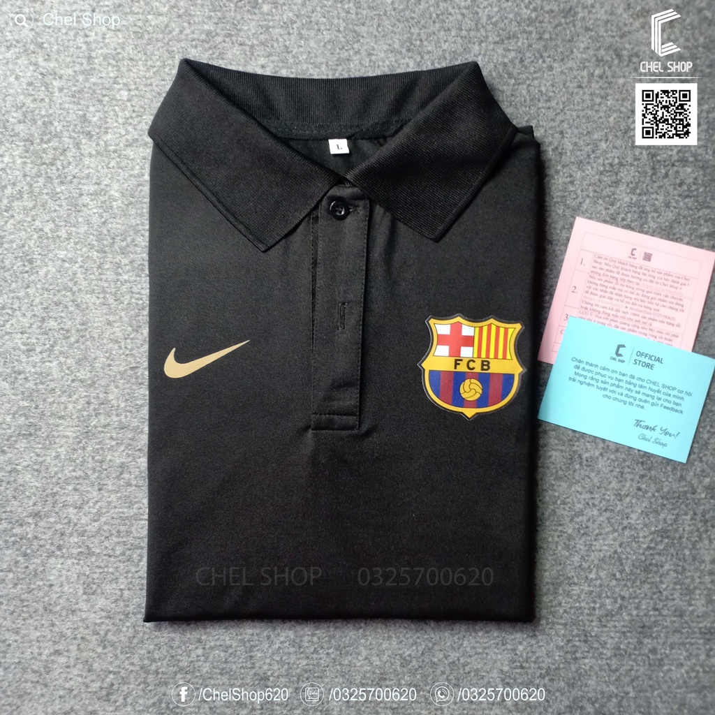 Áo polo cao cấp Barcelona mùa 2022/23 [ẢNH THẬT]