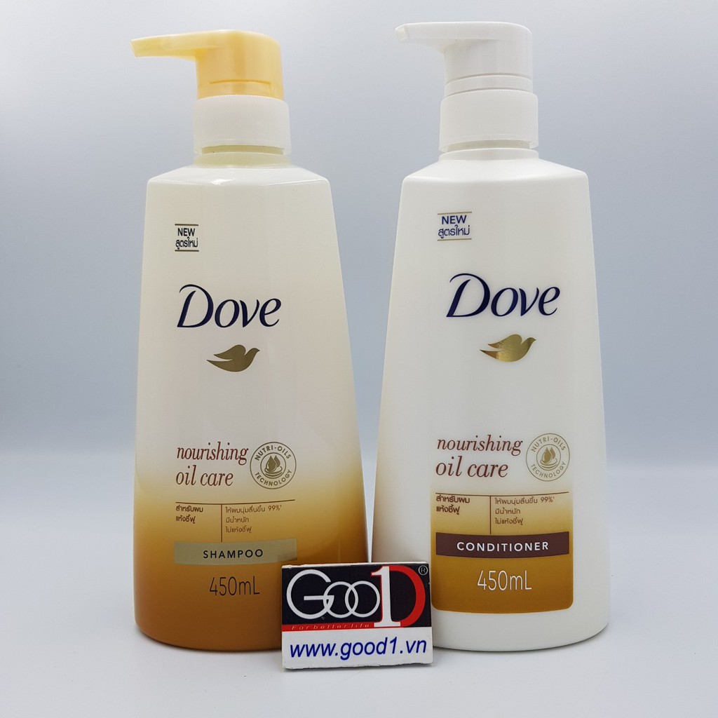 Bộ Dầu Gội Xả Dove Thái Lan 480ml