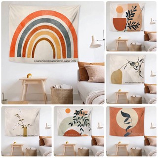 [ SẴN HCM-SHIP HOẢ TỐC ]Thảm vải treo tường decor /tranh vải treo tường trang trí theo phong cách Bắc Âu/Vintage,Morandi