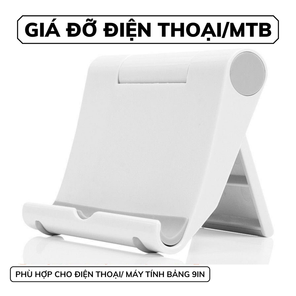 Giá đỡ điện thoại, máy tính bảng chất liệu nhựa cao cấp