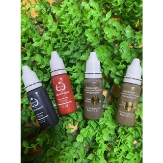 Mực học bio phun xăm , mực tập trên da giả lọ 15ml