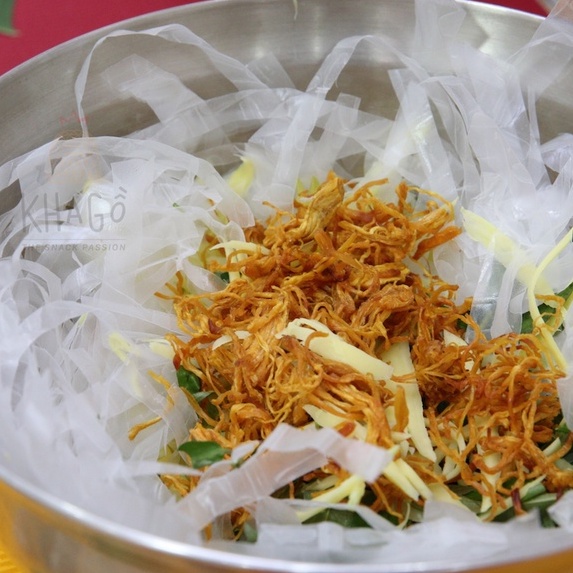 KHÔ GÀ NGUYÊN VỊ 500gr | Không lá chanh, không bơ tỏi |  KHA GỒ | Quà Tết 2024, Ăn Vặt Văn Phòng, Du Lịch, Tết, Đặc sản