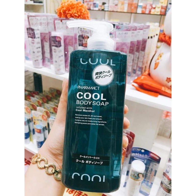 [Chính Hãng] Sữa Tắm Nam COOL BODY SOAP PHARMACT Nhật Bản