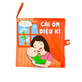Sách vải Lalala Baby - Cái ôm diệu kỳ - Made in Vietnam