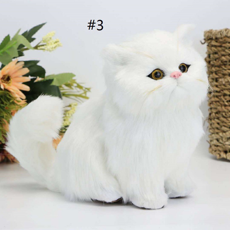 Búp Bê Nhồi Bông Hình Chú Mèo Dễ Thương Dùng Làm Quà Tặng Sinh Nhật