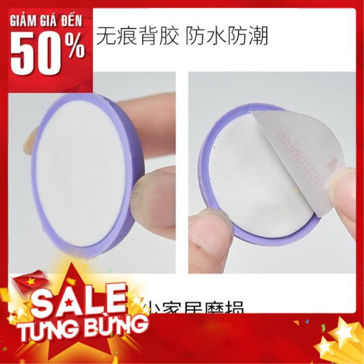 Miếng chặn cửa cao su silicon dán tường tủ bàn ghế chống tiếng ồn va đập dễ thương