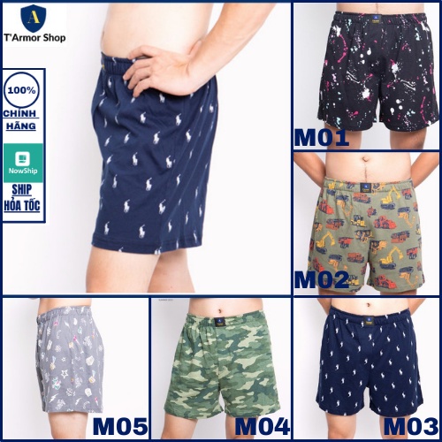 Quần Short Nam T'ARMOR FREE SHIP ,Quần Đùi Nam Được May Với Chất Liệu Thun Mát Mịn Rất Thoải Mái Cho Người Mặc. - HÀNG M