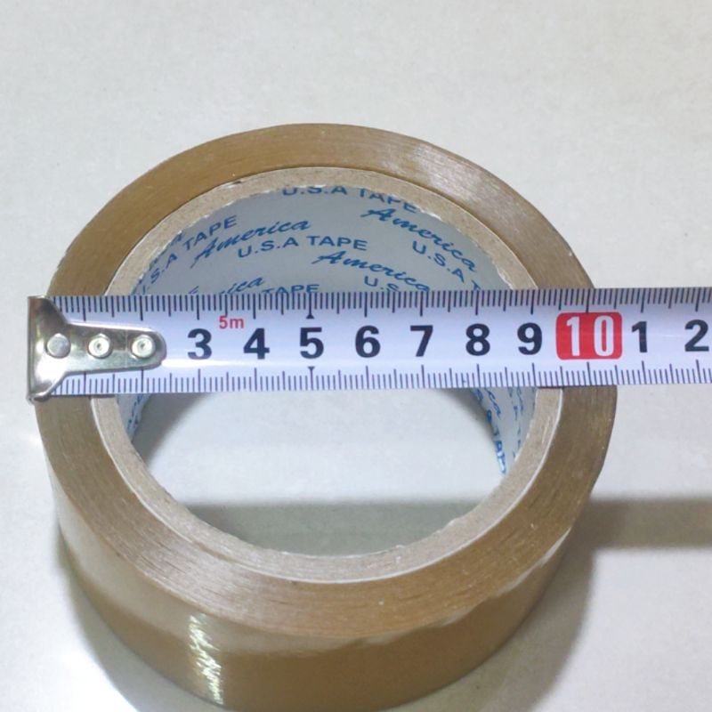 [Bán lẻ 1 cuộn] Băng keo đóng hàng 4F8 màu trong và đục