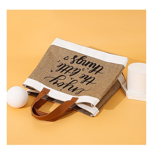 Túi Xách Cotton Lanh Thời Trang Cho Nữ