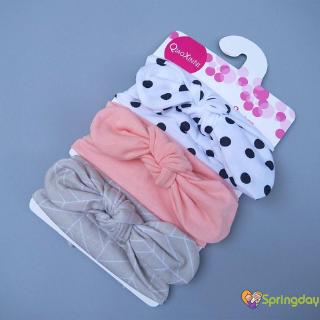 Set 3 Băng Đô Thắt Nơ Cho Bé Gái