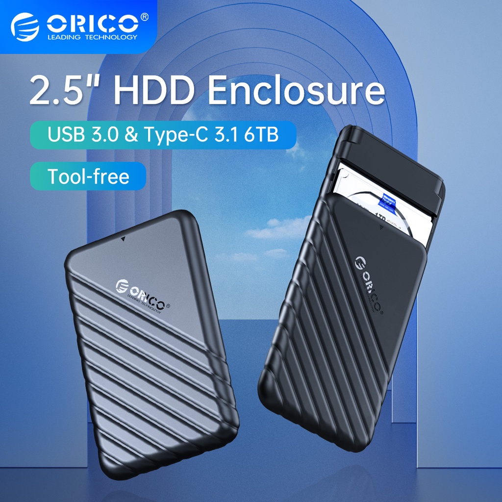 Hộp Đựng Ổ Cứng Chuyển Đổi HDD Sata Sang USB 3.0 5Gbps 4TB SSD HHD 2.5 inch (25PW1) ORICO