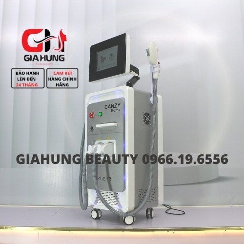 Máy Laser xoá xăm và triệt lông Canzy Korea chính hãng