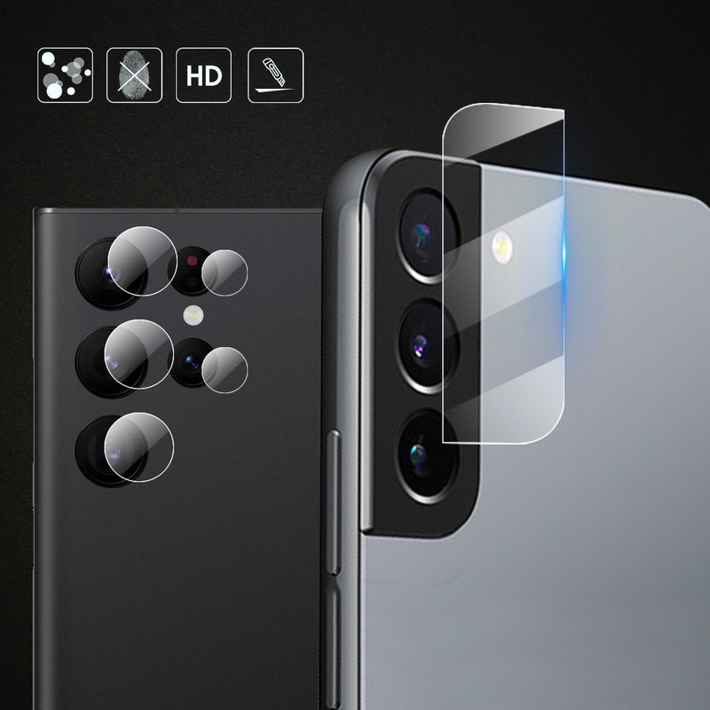 Kính Cường Lực HD Trong Suốt Bảo Vệ Camera Sau Cho Samsung Galaxy S22/S22Plus/S22Ultra /